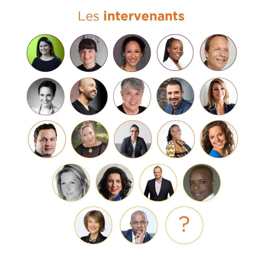 Les intervenants du Sommet Francophone du Coaching 2022
